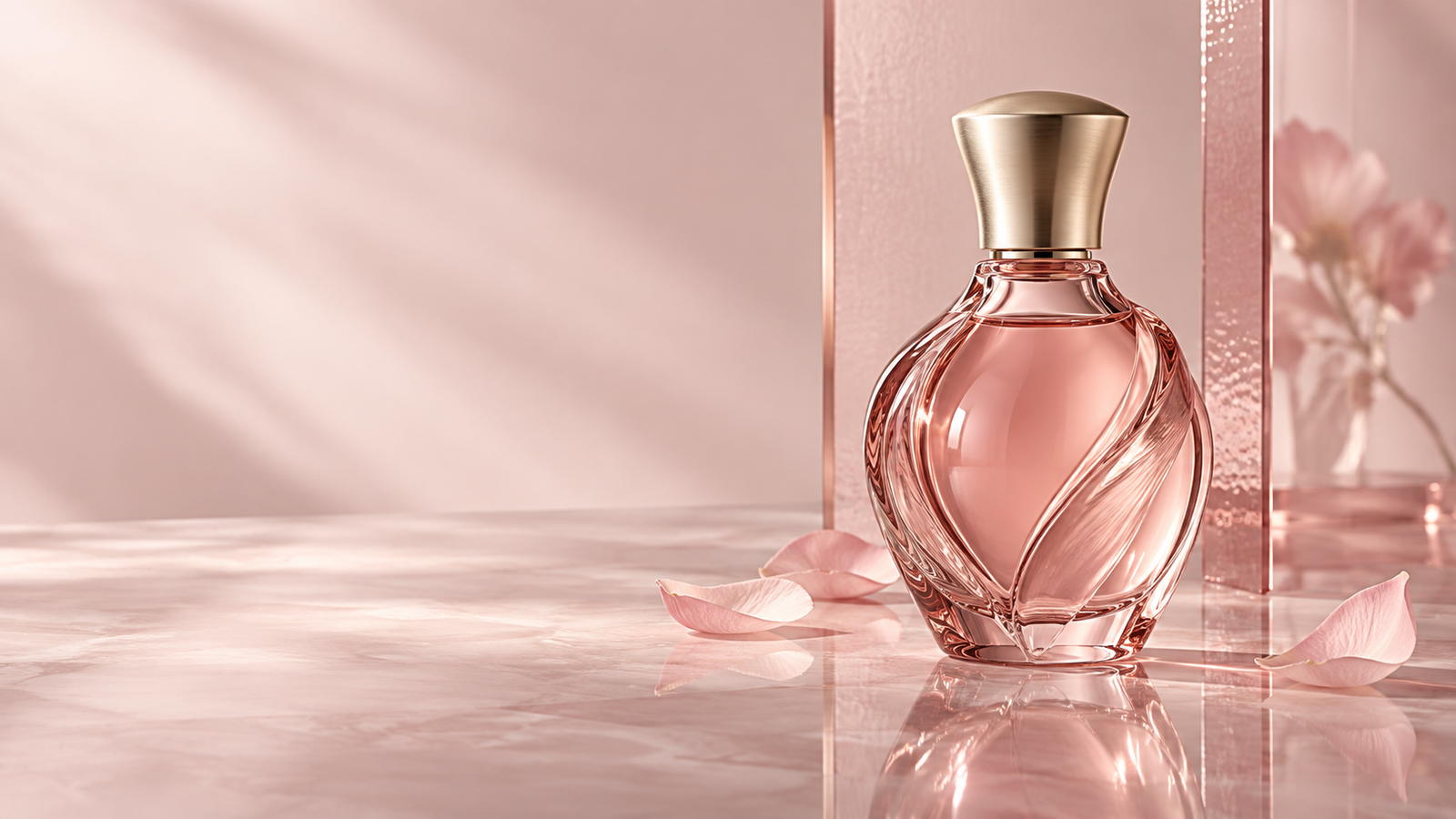 Rose beauty accessory in a softly lit studio